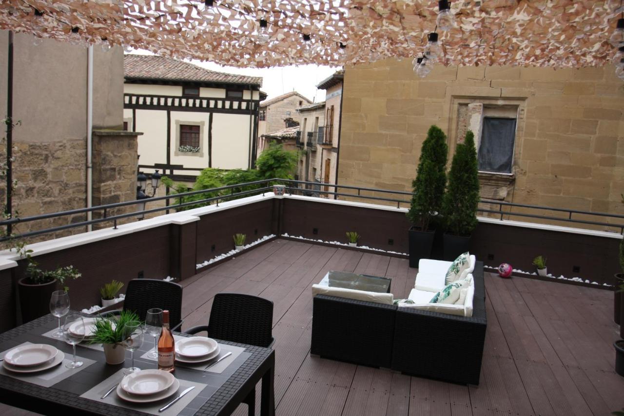 Edificio Privado Con Terraza Apartman Haro Kültér fotó